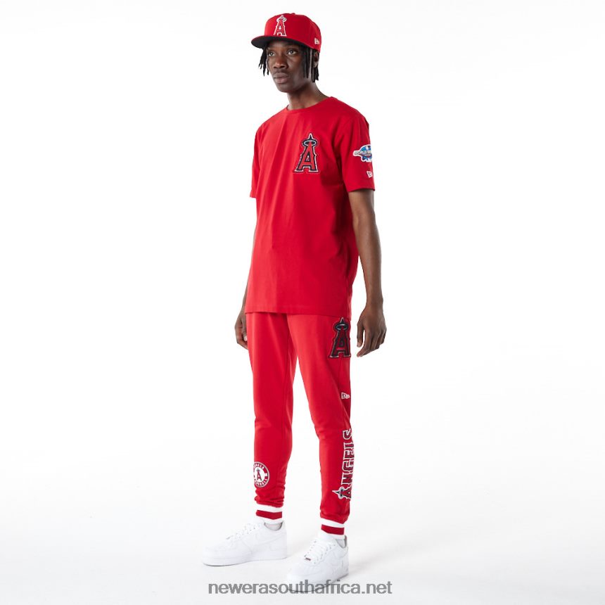 LA Angels MLB Logo Select Red Joggers New Era TRBRBN2606