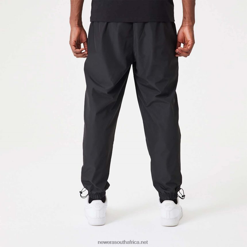 LA Lakers NBA All Over Print Panel Black Joggers New Era TRBRBN2595