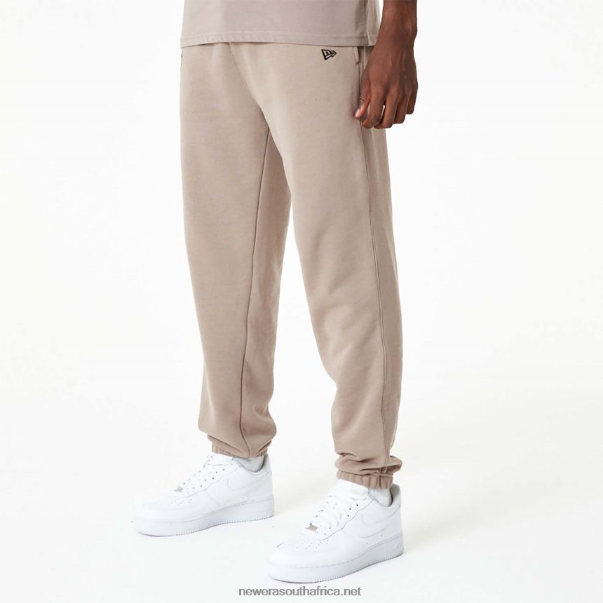 New York Yankees MLB Embroidered Logo Ash Brown Joggers New Era TRBRBN2622