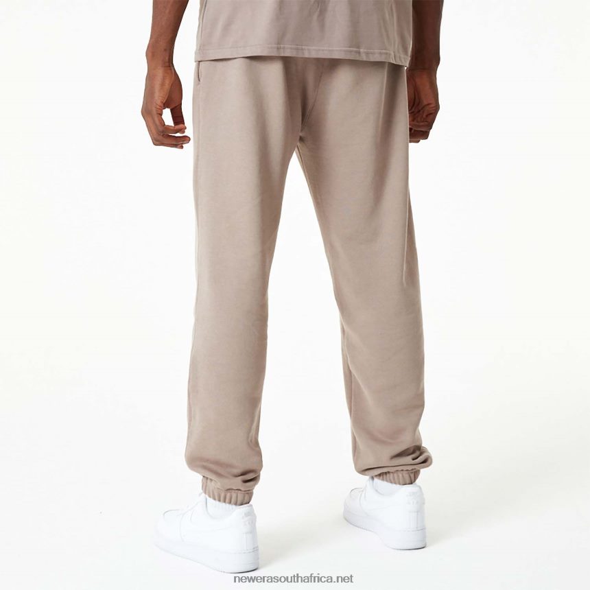 New York Yankees MLB Embroidered Logo Ash Brown Joggers New Era TRBRBN2622