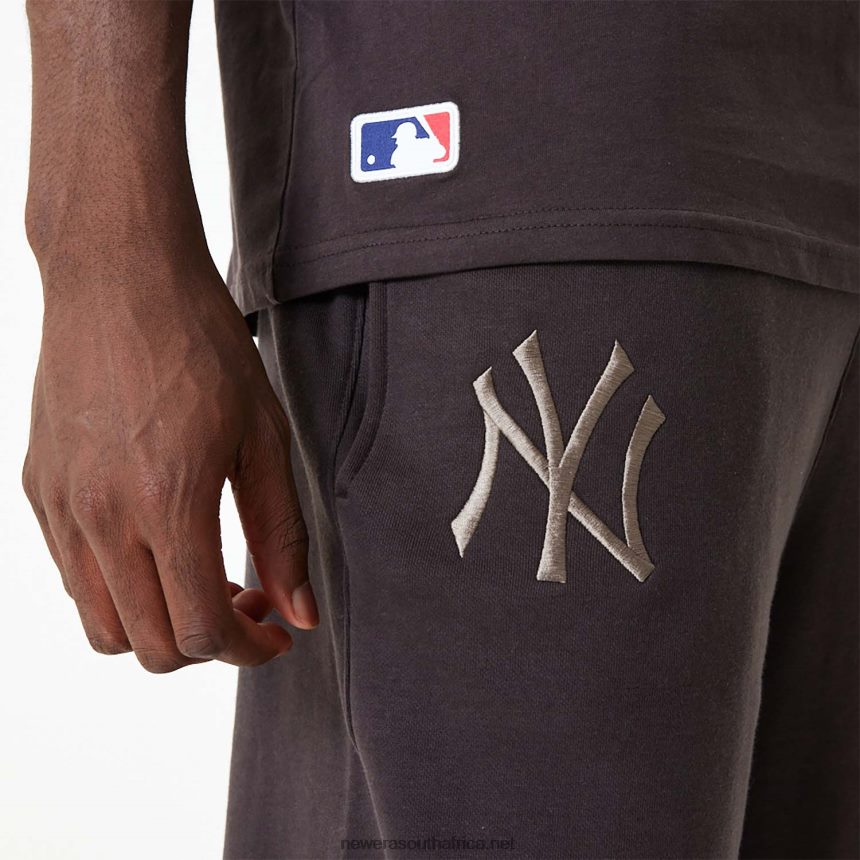 New York Yankees MLB Embroidered Logo Burnt Wood Joggers New Era TRBRBN2623