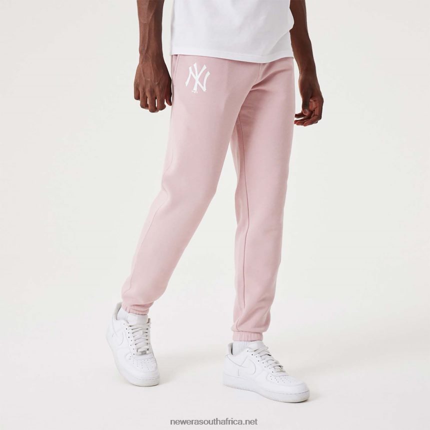 New York Yankees MLB League Essential Pastel Pink Joggers New Era TRBRBN2617