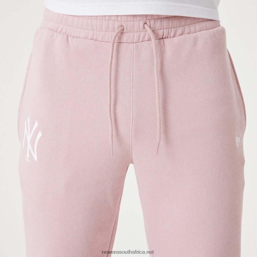 New York Yankees MLB League Essential Pastel Pink Joggers New Era TRBRBN2617