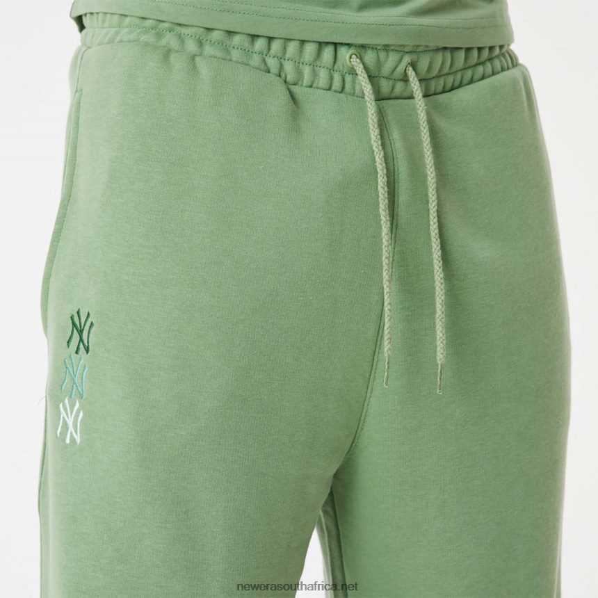 New York Yankees MLB Stacked Logo Green Joggers New Era TRBRBN2587