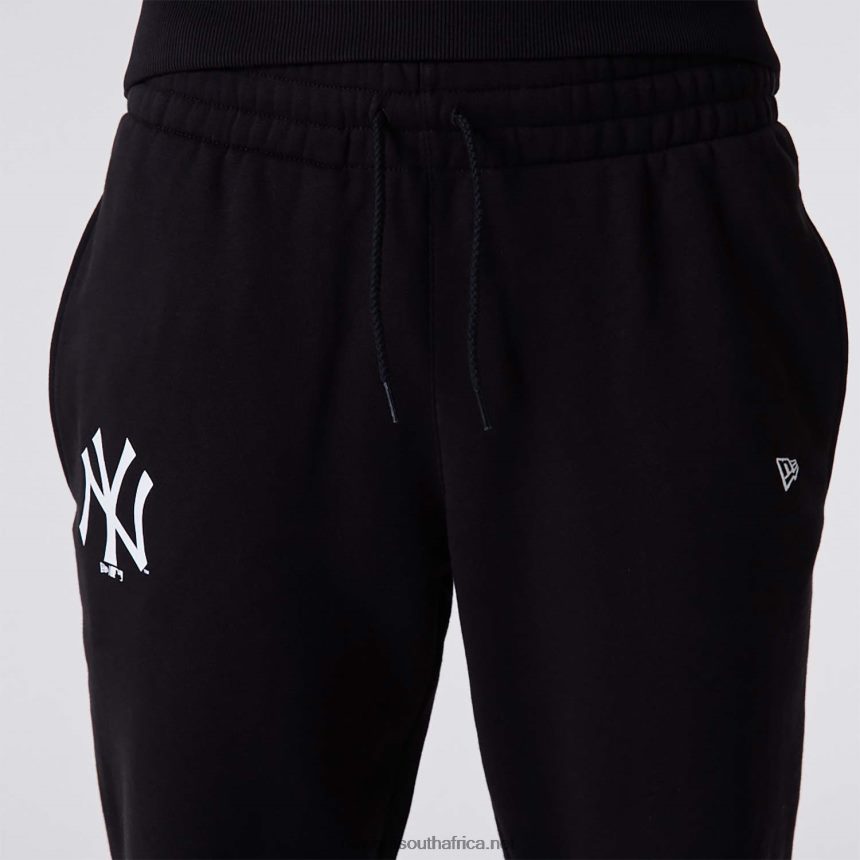New York Yankees MLB Team Logo Black Joggers New Era TRBRBN2612