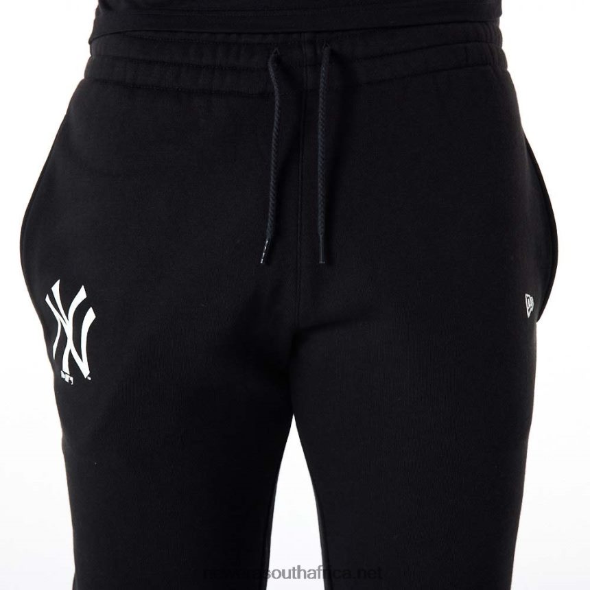 New York Yankees Team Logo Black Joggers New Era TRBRBN2594