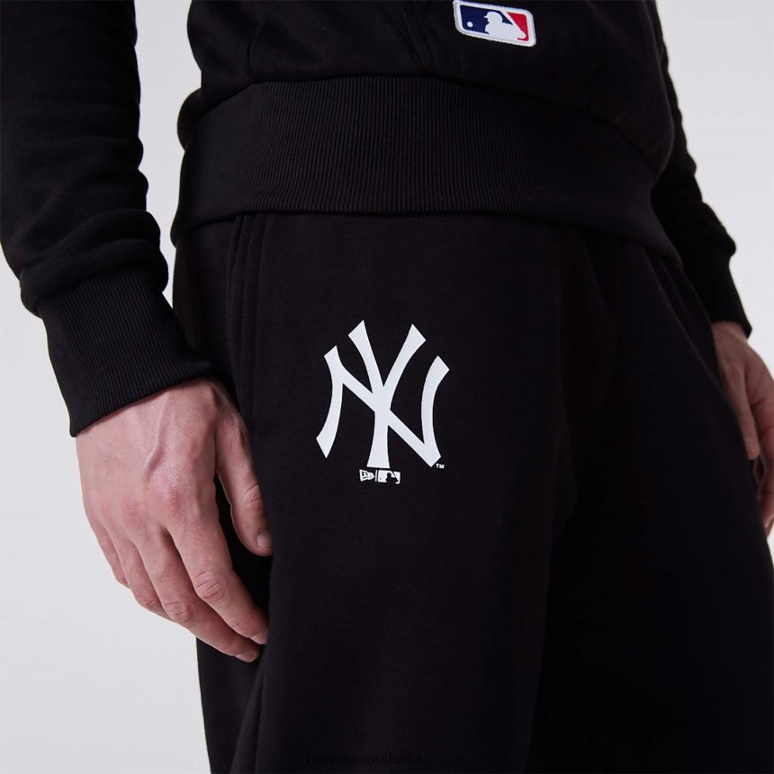New York Yankees Team Logo Black Joggers New Era TRBRBN2594