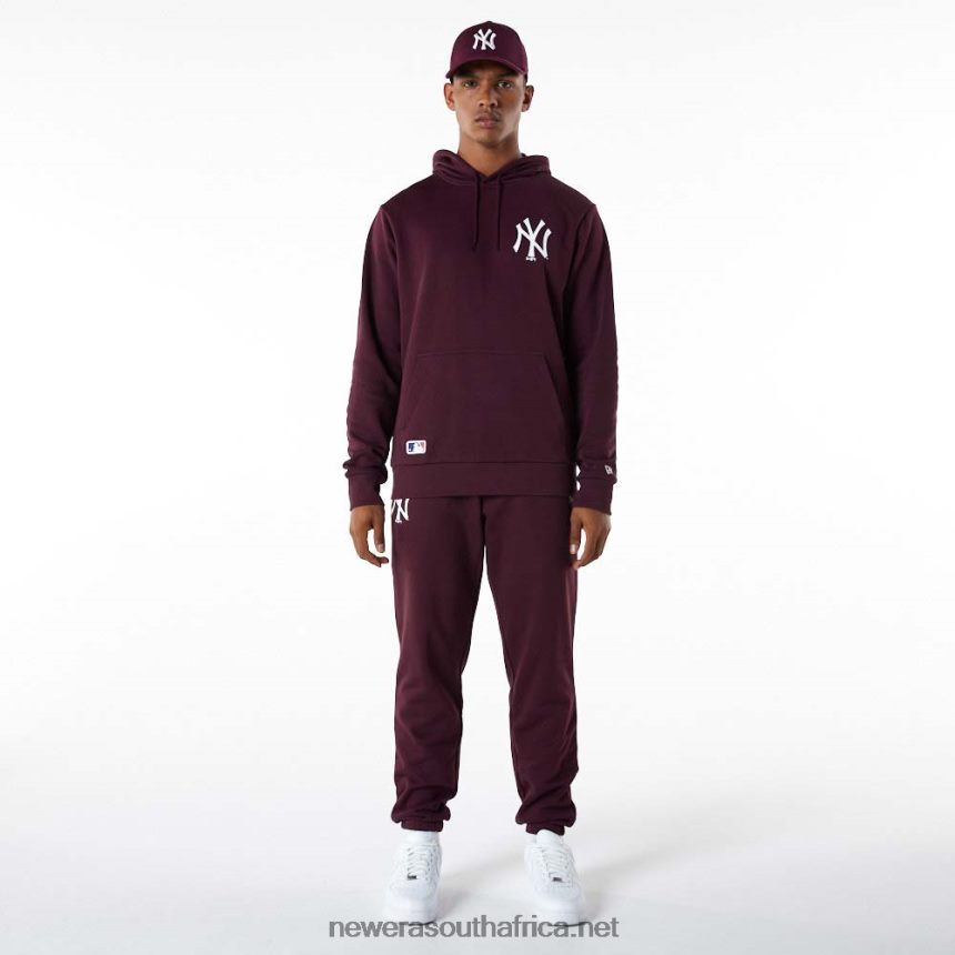New York Yankees Team Logo Dark Purple Joggers New Era TRBRBN2596