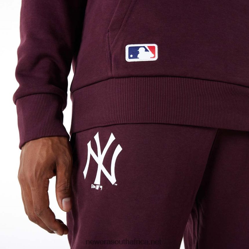 New York Yankees Team Logo Dark Purple Joggers New Era TRBRBN2596