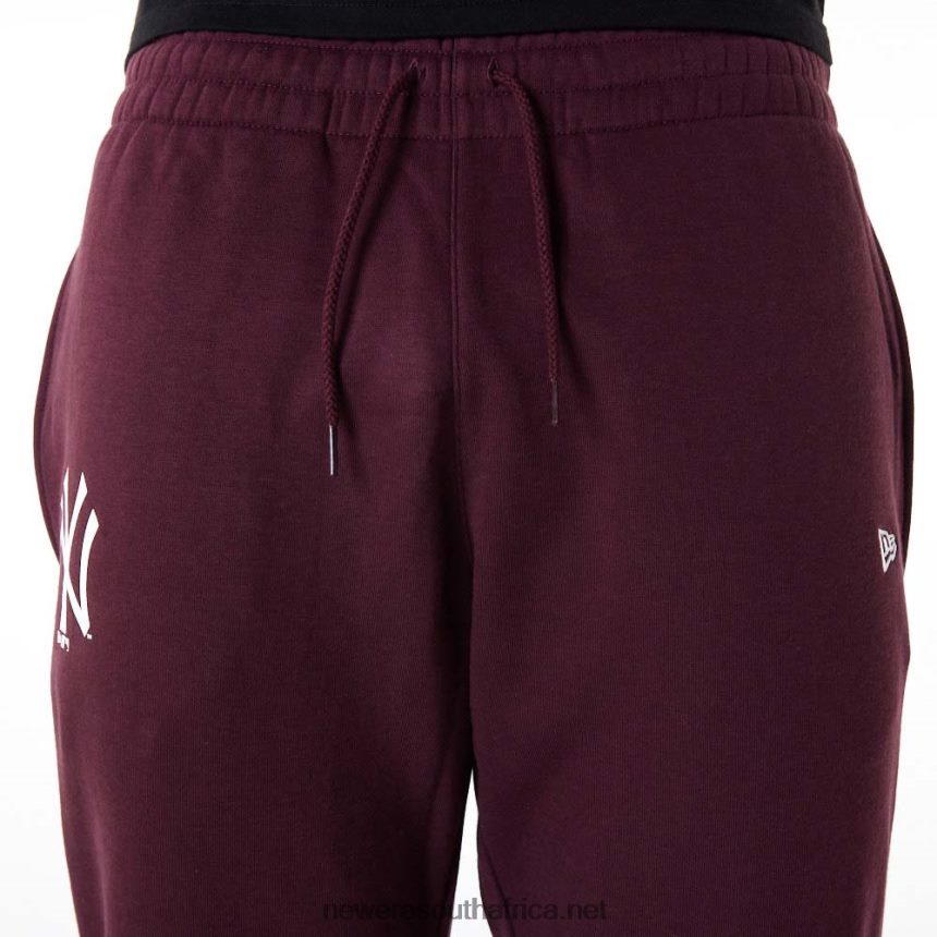 New York Yankees Team Logo Dark Purple Joggers New Era TRBRBN2596