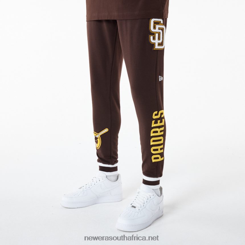 San Diego Padres MLB Logo Select Black Joggers New Era TRBRBN2608