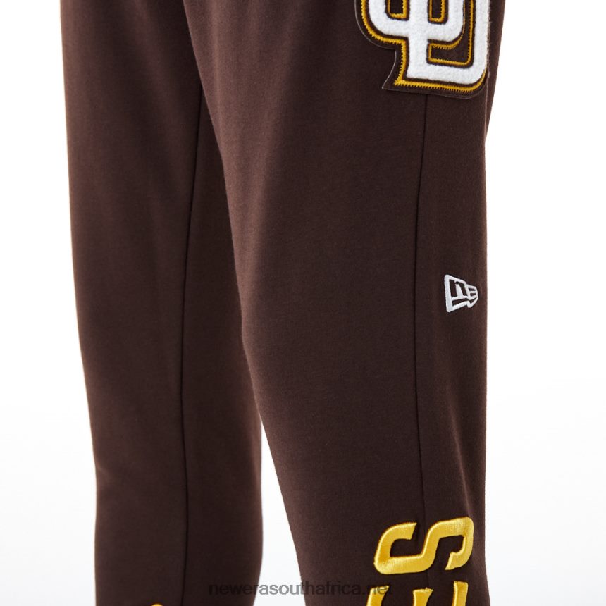 San Diego Padres MLB Logo Select Black Joggers New Era TRBRBN2608