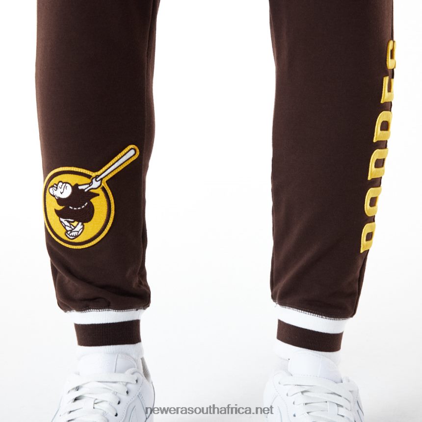 San Diego Padres MLB Logo Select Black Joggers New Era TRBRBN2608
