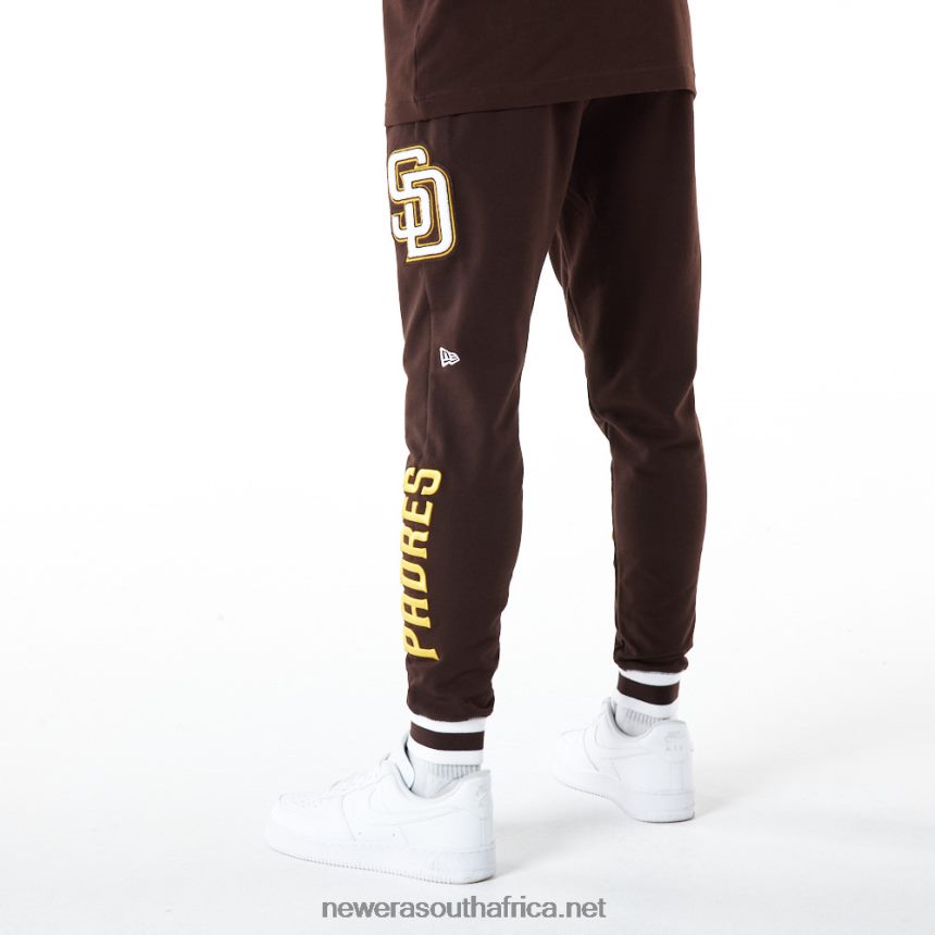San Diego Padres MLB Logo Select Black Joggers New Era TRBRBN2608