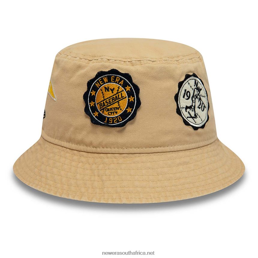 Heritage All Over Patch Stone Bucket Hat New Era TRBRBN2310