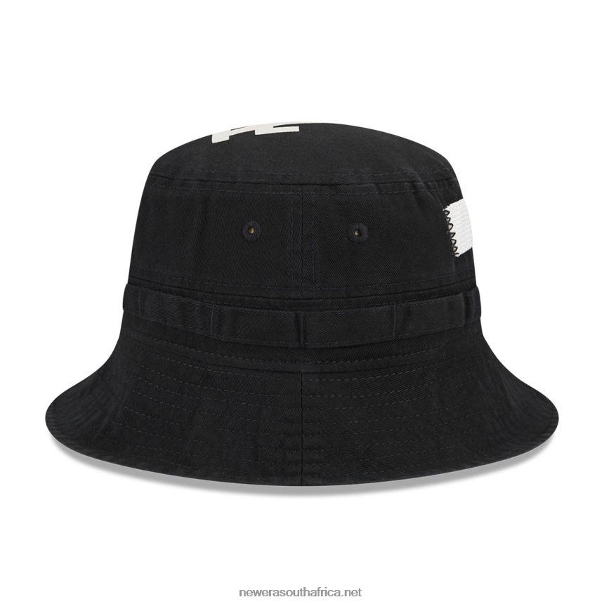 LA Dodgers Alpha Industries X MLB Black Bucket Hat New Era TRBRBN2278
