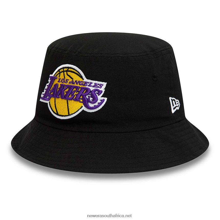 LA Lakers Print Infill Black Bucket Hat New Era TRBRBN2316