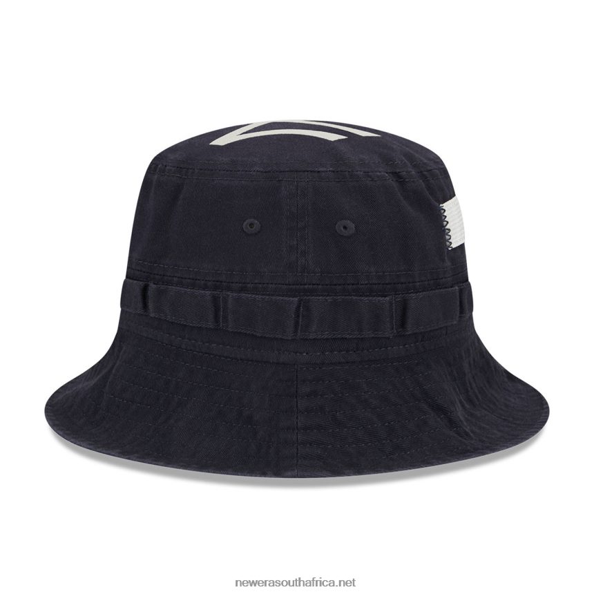 New York Yankees Alpha Industries X MLB Navy Bucket Hat New Era TRBRBN2275