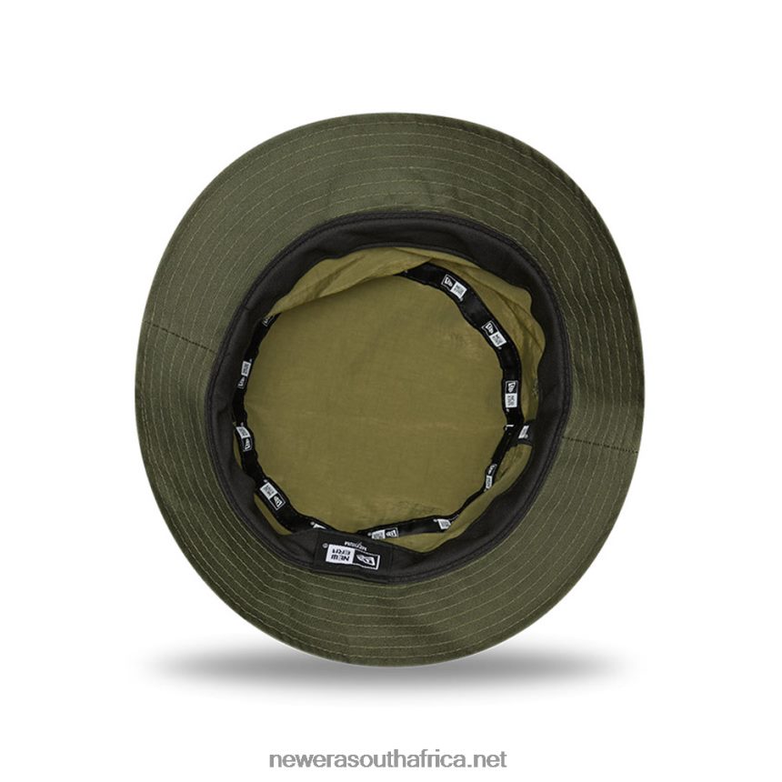 New York Yankees Texture Tie Dye Khaki Bucket Hat New Era TRBRBN2299