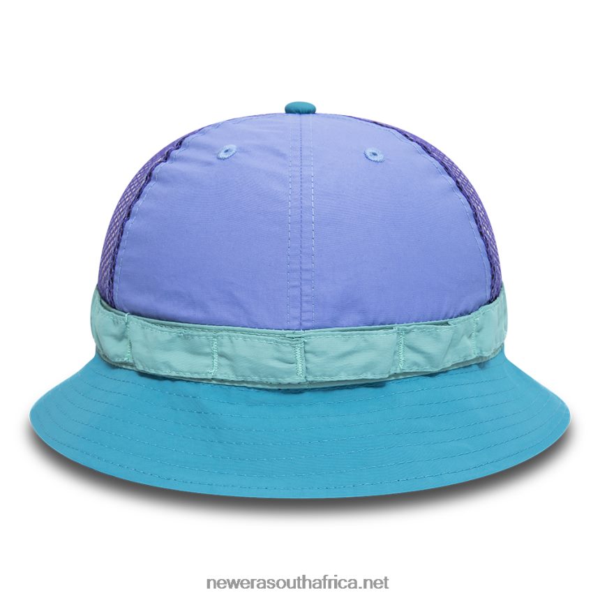 Nylon Colour Block Purple Explorer Bucket Hat New Era TRBRBN2311