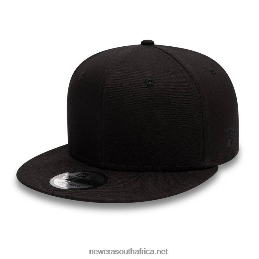 All Black 9FIFTY Snapback Cap New Era TRBRBN1897