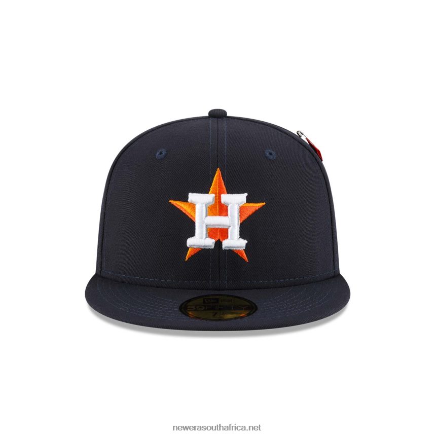 Alpha Industries Houston Astros Navy 59FIFTY Fitted Cap New Era TRBRBN1183