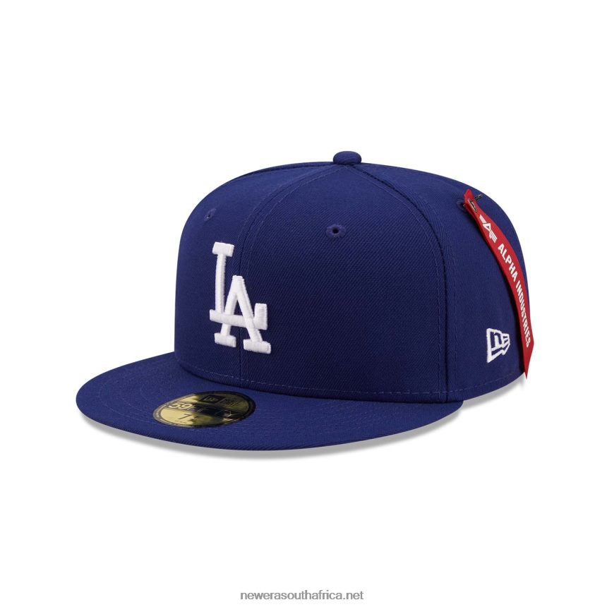 Alpha Industries LA Dodgers Blue 59FIFTY Fitted Cap New Era TRBRBN1243