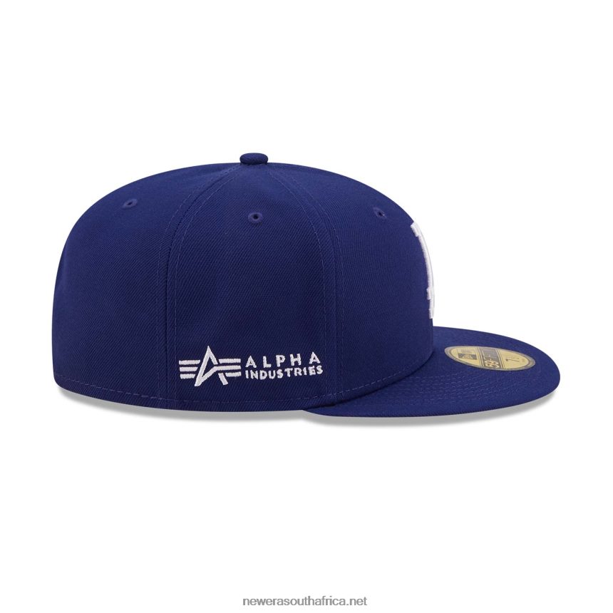 Alpha Industries LA Dodgers Blue 59FIFTY Fitted Cap New Era TRBRBN1243