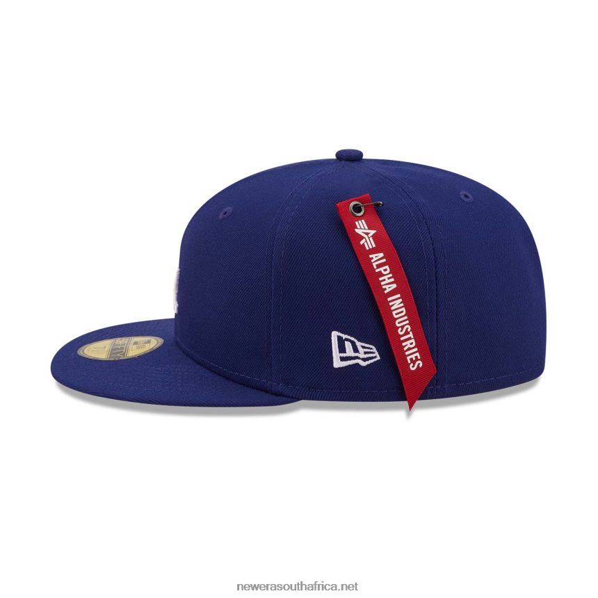 Alpha Industries LA Dodgers Blue 59FIFTY Fitted Cap New Era TRBRBN1243