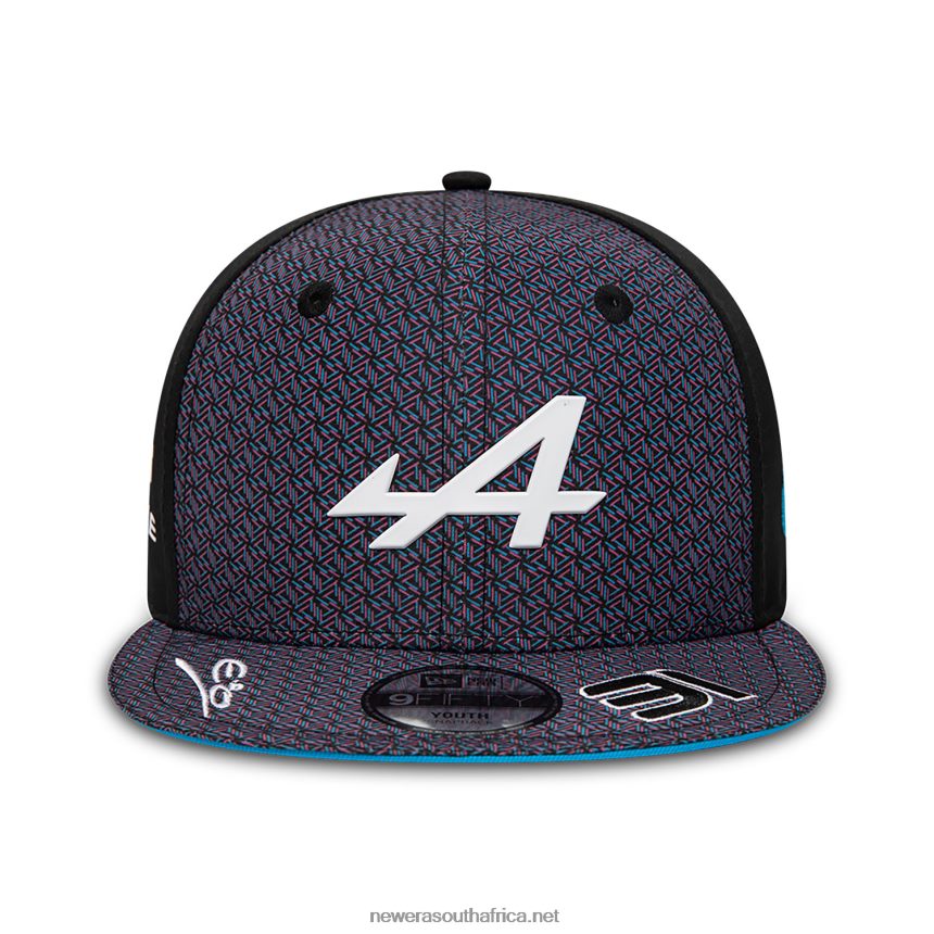 Alpine Kids Esteban Ocon Black 9FIFTY Snapback Cap New Era TRBRBN1921