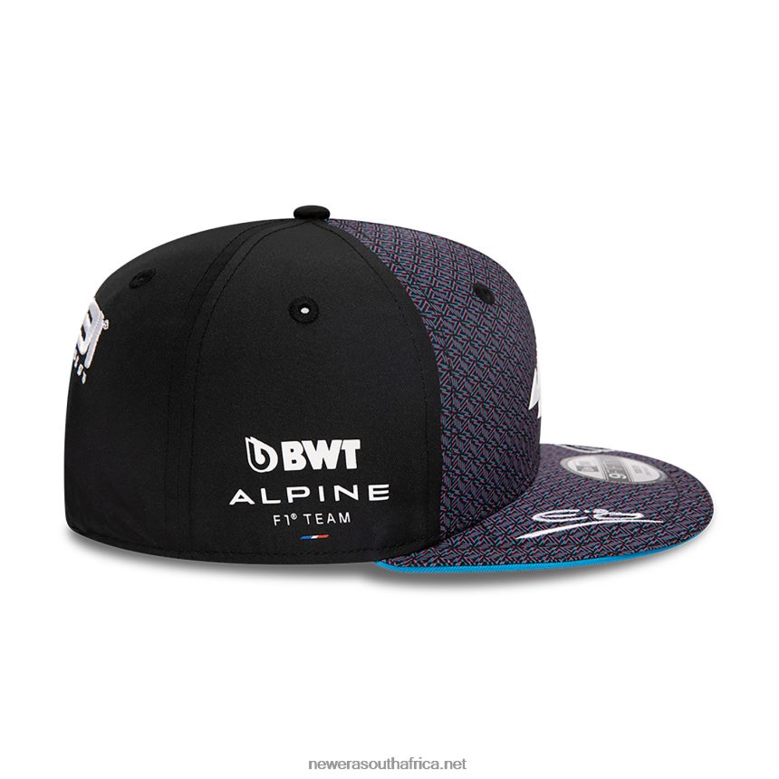 Alpine Kids Esteban Ocon Black 9FIFTY Snapback Cap New Era TRBRBN1921