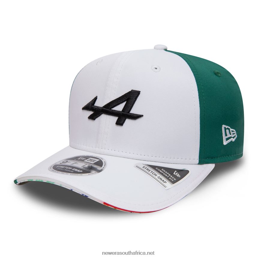 Alpine Mexico White 9FIFTY Snapback Cap New Era TRBRBN1898