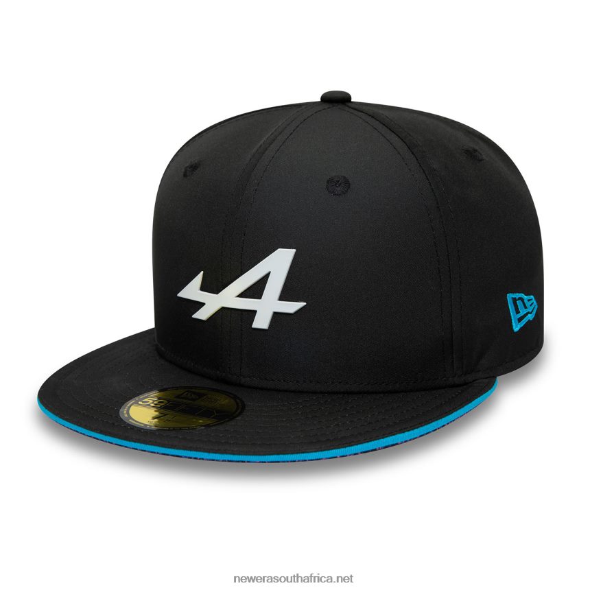 Alpine Team Black 59FIFTY Fitted Cap New Era TRBRBN861