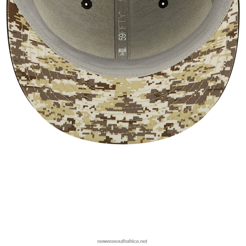 Arizona Cardinals NFL Salute to Service Black 59FIFTY Fitted Cap New Era TRBRBN1299