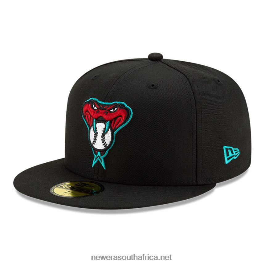 Arizona Diamondbacks AC Perf Alt Black 59FIFTY Cap New Era TRBRBN552