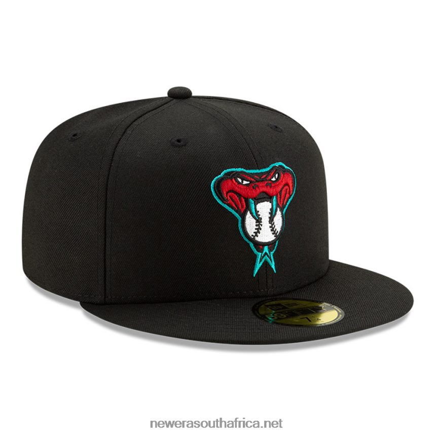 Arizona Diamondbacks AC Perf Alt Black 59FIFTY Cap New Era TRBRBN552