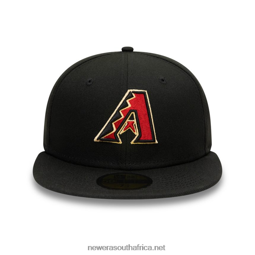 Arizona Diamondbacks Authentic On Field Black 59FIFTY Cap New Era TRBRBN184
