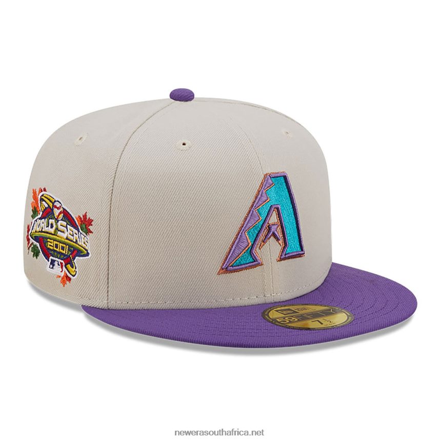 Arizona Diamondbacks Fall Classic White 59FIFTY Fitted Cap New Era TRBRBN409