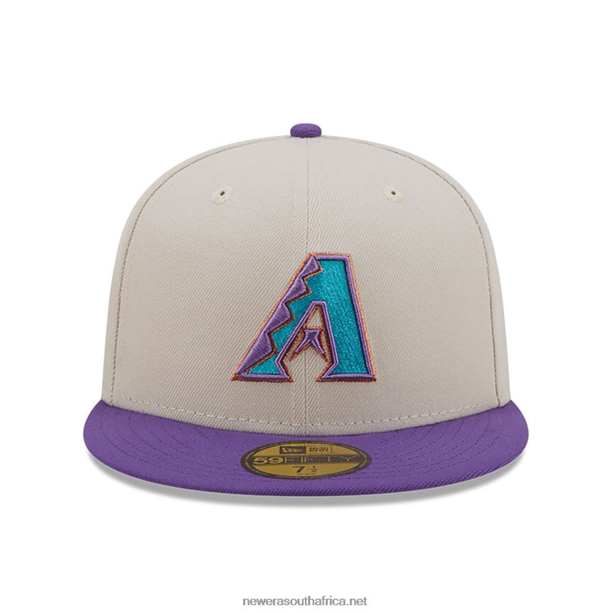 Arizona Diamondbacks Fall Classic White 59FIFTY Fitted Cap New Era TRBRBN409