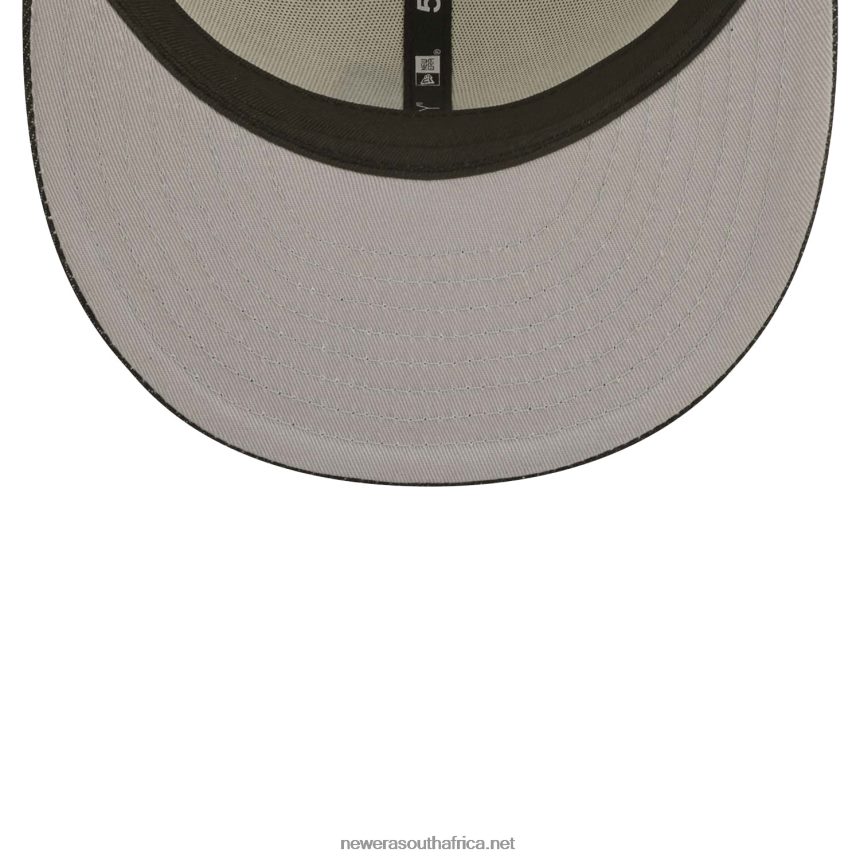 Arizona Diamondbacks MLB Black Denim Chrome White 59FIFTY Fitted Cap New Era TRBRBN168