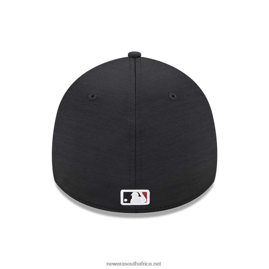 Arizona Diamondbacks MLB Clubhouse Black 39THIRTY Stretch Fit Cap New Era TRBRBN2171