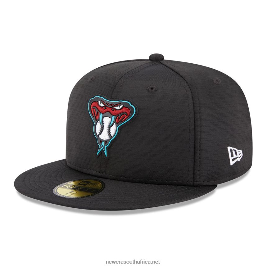 Arizona Diamondbacks MLB Clubhouse Black 59FIFTY Fitted Cap New Era TRBRBN1395