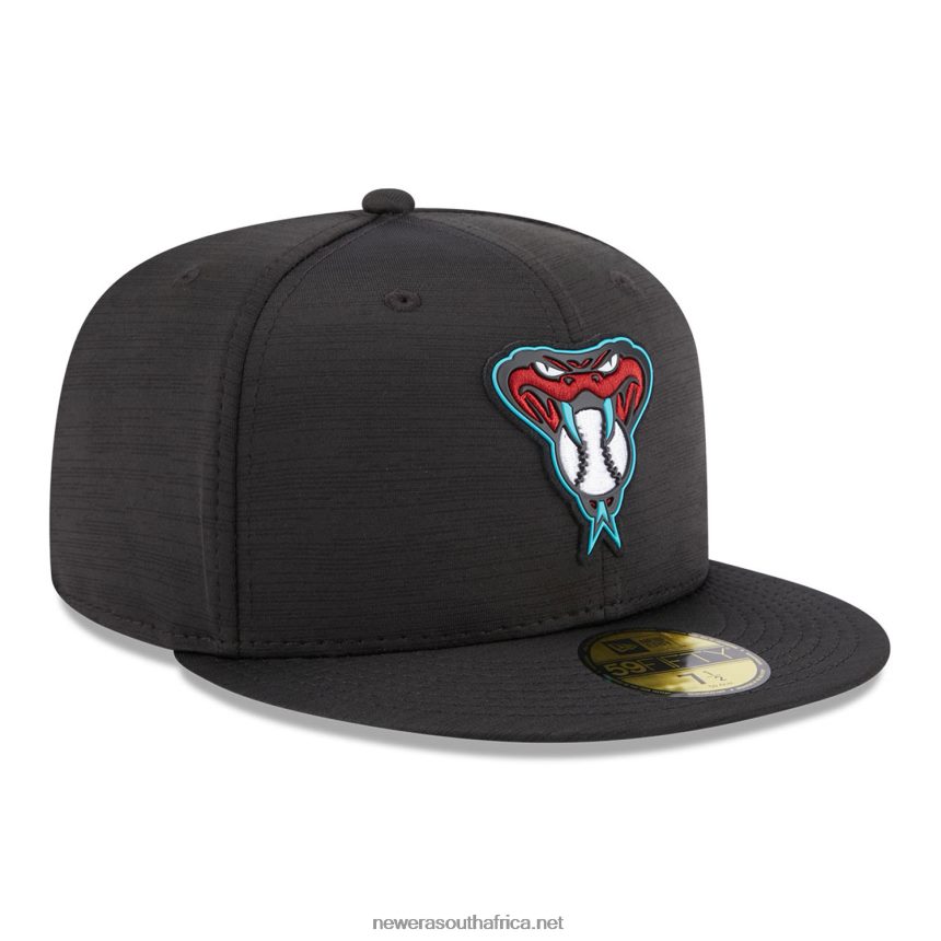 Arizona Diamondbacks MLB Clubhouse Black 59FIFTY Fitted Cap New Era TRBRBN1395