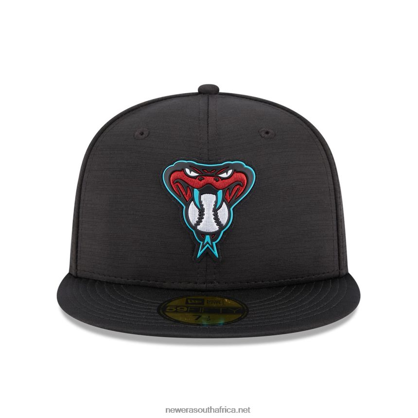 Arizona Diamondbacks MLB Clubhouse Black 59FIFTY Fitted Cap New Era TRBRBN1395