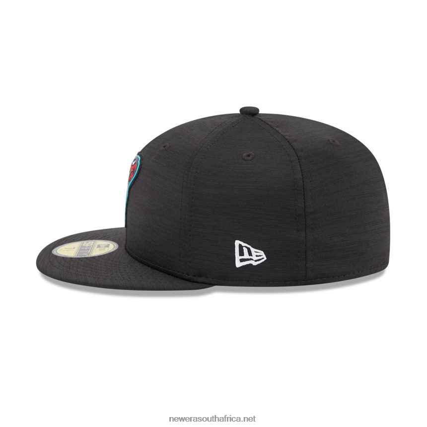 Arizona Diamondbacks MLB Clubhouse Black 59FIFTY Fitted Cap New Era TRBRBN1395