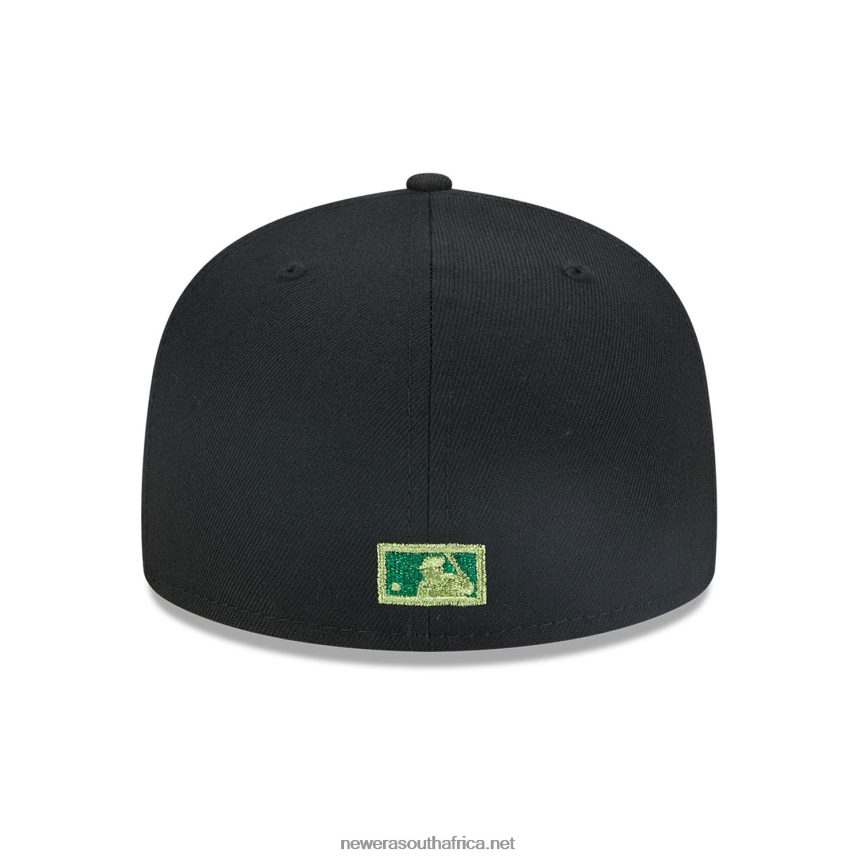 Arizona Diamondbacks Metallic Pop Black 59FIFTY Fitted Cap New Era TRBRBN66