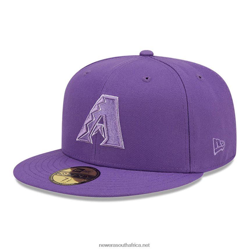 Arizona Diamondbacks Monocamo Purple 59FIFTY Cap New Era TRBRBN1063