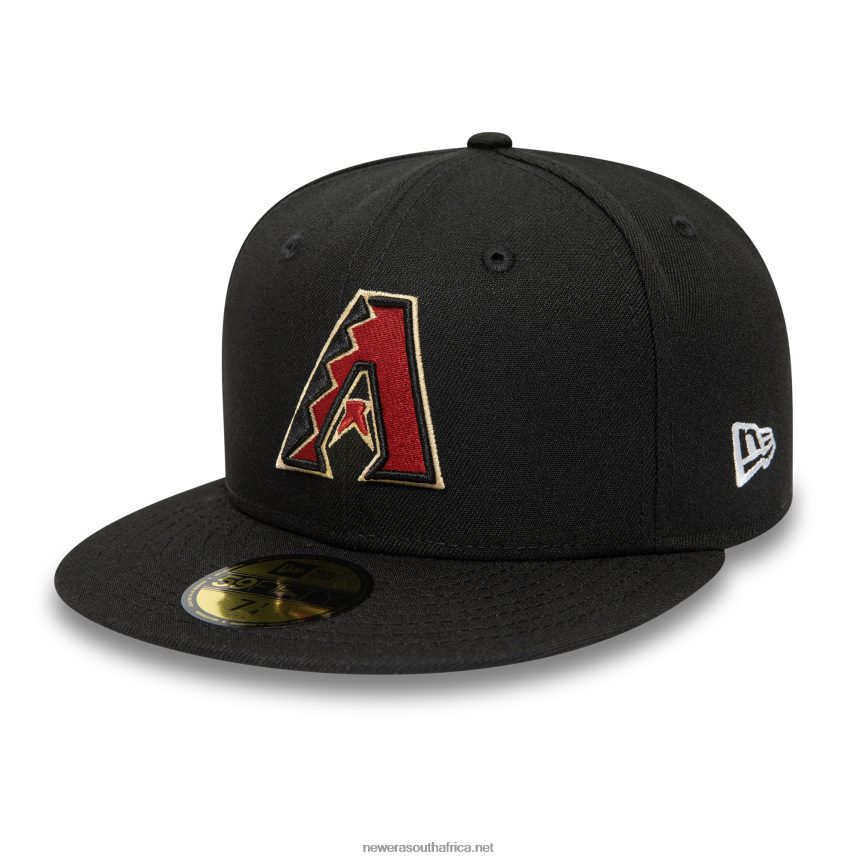 Arizona Diamondbacks National League Stadium Black 59FIFTY Fitted Cap New Era TRBRBN745