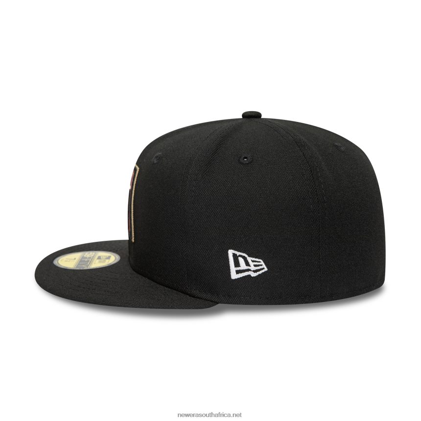 Arizona Diamondbacks National League Stadium Black 59FIFTY Fitted Cap New Era TRBRBN745