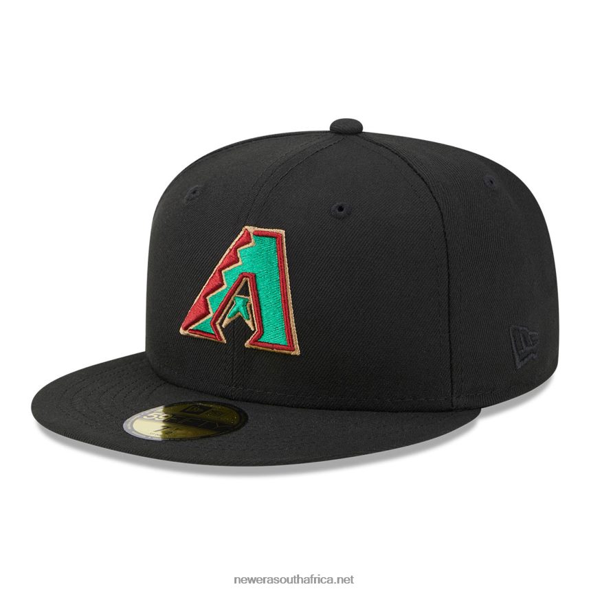 Arizona Diamondbacks State Tartan Black 59FIFTY Fitted Cap New Era TRBRBN454